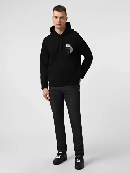Худи Emporio Armani черное