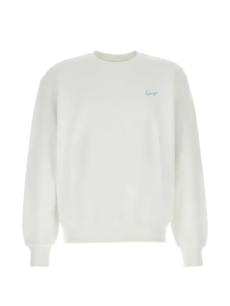 Pulover Kenzo cu broderie alb