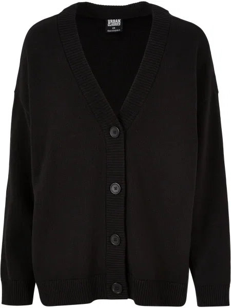 Urban Classics Geacă tricotată negru