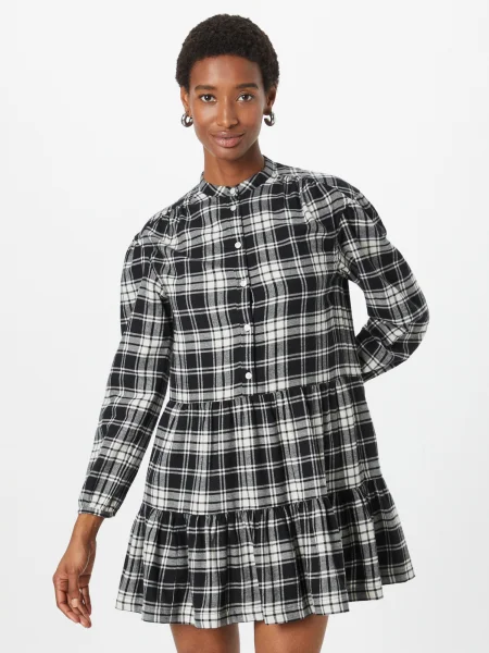 GAP Rochie tip bluză negru alb