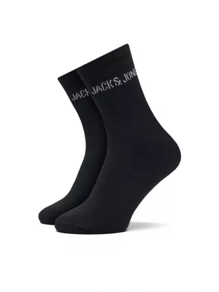JACK & JONES Čarape JACREGEN crna bijela