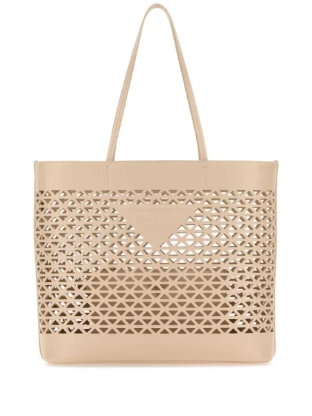Geantă shopper Prada din piele