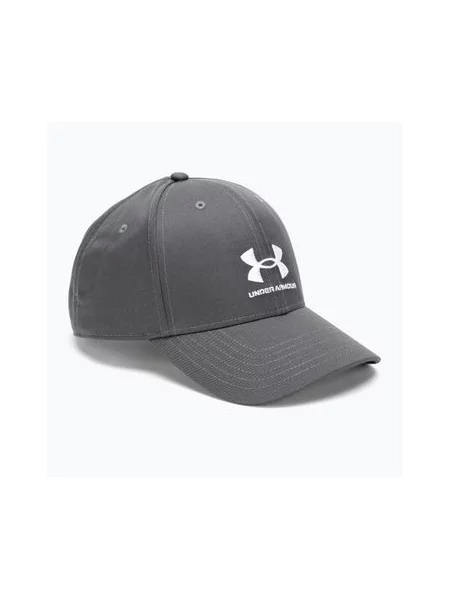 Бейсболка Under Armour Branded Lockup Adj pitch gray/white біла