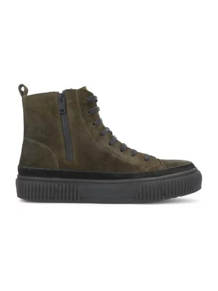 Sneakersy Kazar zamszowe zielone