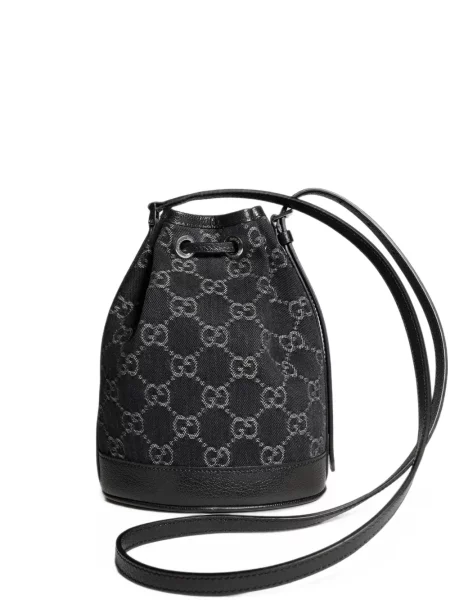 Geantă Gucci cu cordon negru