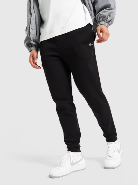 Lacoste Spodnie Dbl Knit Black czarne