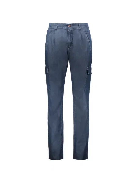 Pantaloni Moorer albastru