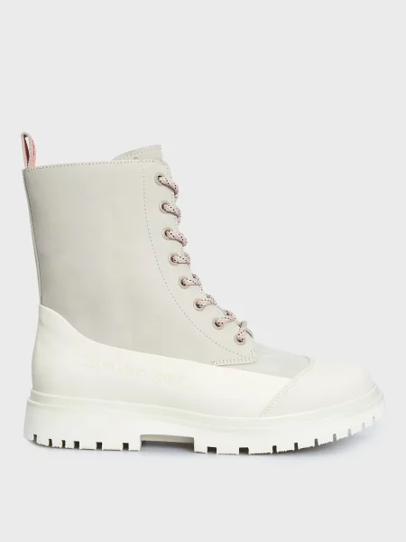 Черевики Calvin Klein чанкі бежеві