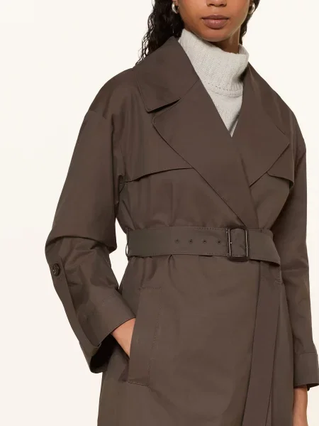 Max Mara The Cube Trencz Amour braun brązowy