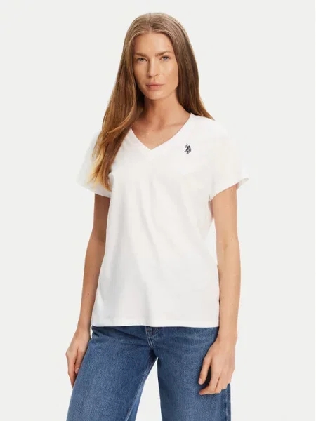 Классическое поло U.s. Polo Assn. белое