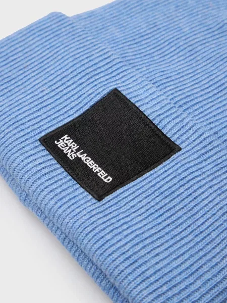 Шапка Karl Lagerfeld Jeans синяя