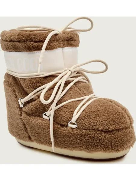Moon Boot Bocanci MB ICON LOW FLEECE | shearling bej