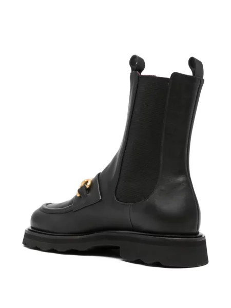 Botine chelsea Pomme D´or din piele negru