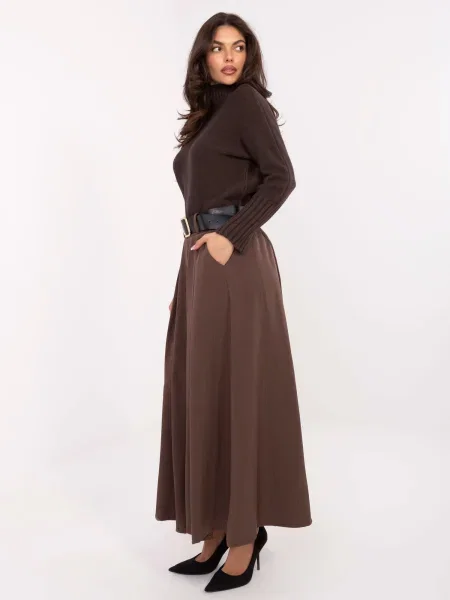 Maksi suknja Moda Italy crna