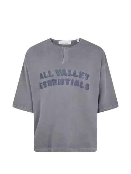 Tricou Fear Of God Essentials cu imagine gri