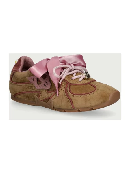 Sneakersy Naked Wolfe zamszowe brązowe