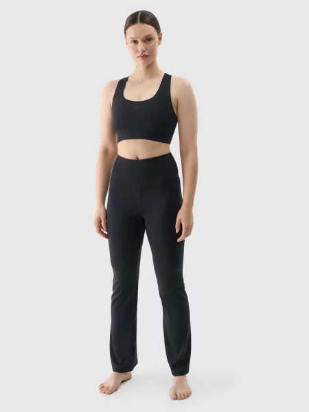 4F legginsy na jogę XS czarne