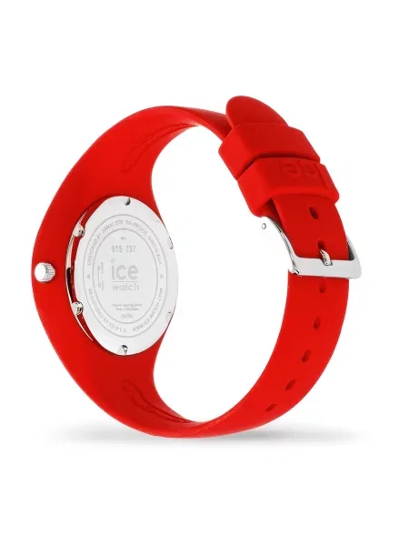 Lniany zegarek Ice Watch czerwony