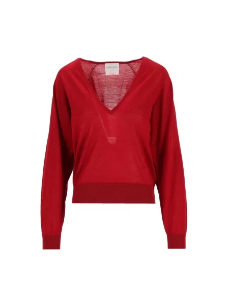 Sweter Forte Forte wełniany czerwony