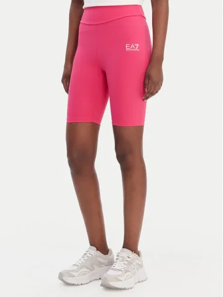 Emporio Armani Pantaloni scurți ciclism roz