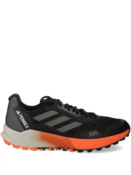 Haftowane sneakersy Adidas Adizero do biegania z kapturem zielone