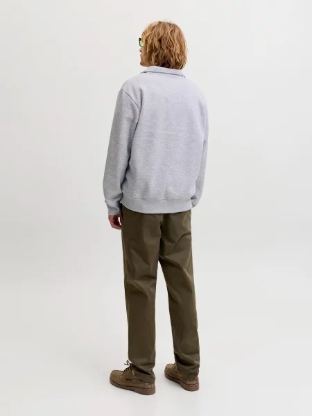 JACK & JONES Mikina JJBradley' sivá