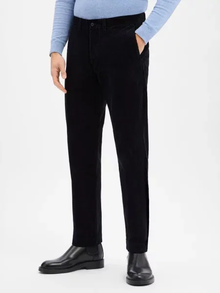 Polo Ralph Lauren spodnie sztruksowe proste czarny