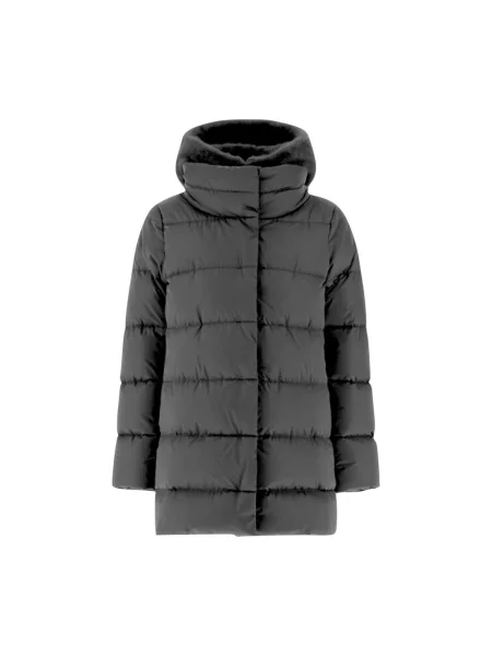 Kurtka Herno z kapturem szara