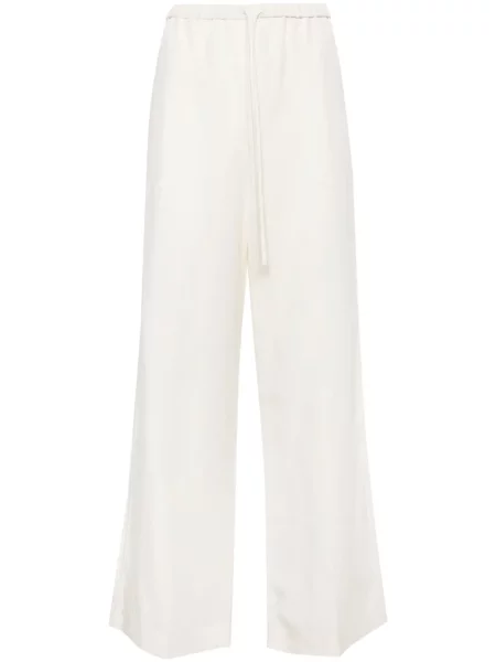 Pantaloni Toteme cu cordon alb