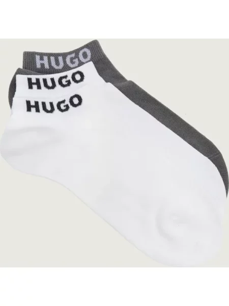 Hugo Bodywear Șosete/tălpici 3 pack AS UNI CC alb