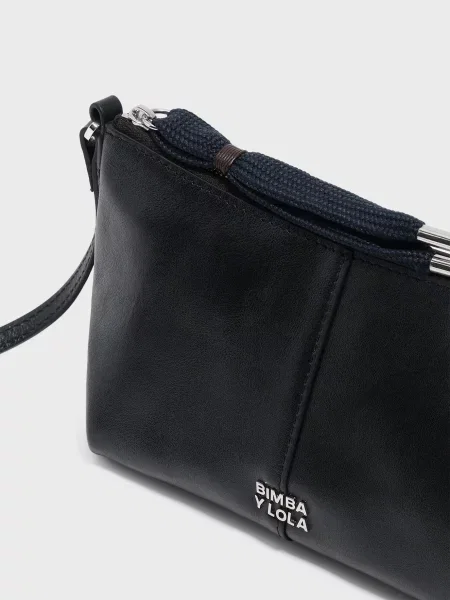Кожаная сумка Bimba Y Lola черная