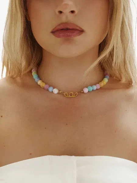 Colier Labelled Jewellery cu mărgele