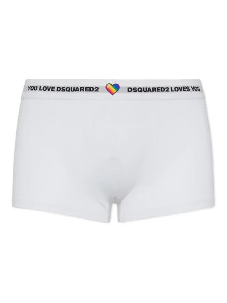 Μποξεράκια Dsquared2 λευκό