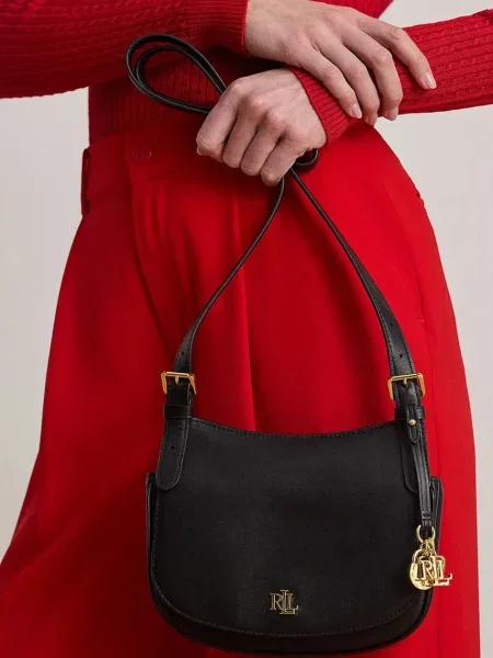 Lauren Ralph Lauren сумка-листоноша шкіряна