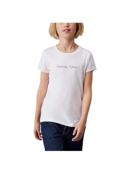 Tričko Calvin Klein Jeans biela