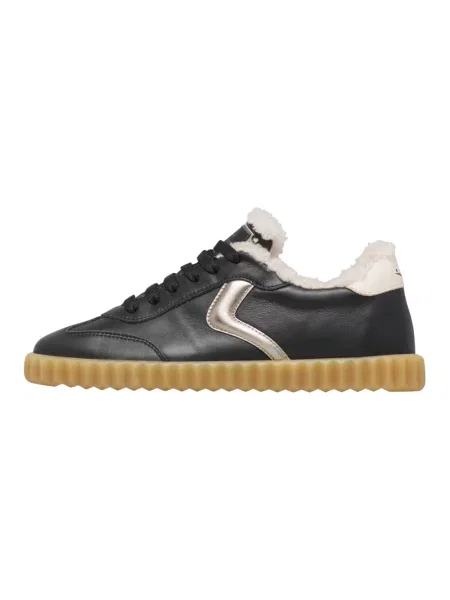 Sneakersy Voile Blanche wełniane czarne