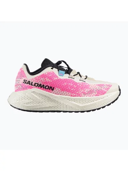 Női futócipő Salomon Aero Glide 4 GRVL vanilla ice/knockout pink/black. Méret: 36 EU fekete