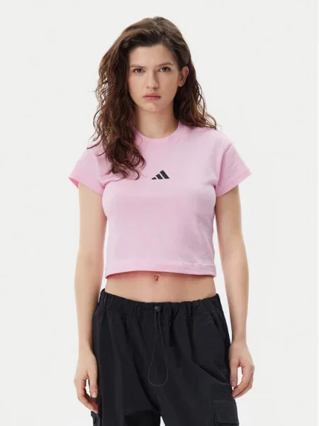 Тениска Adidas розово