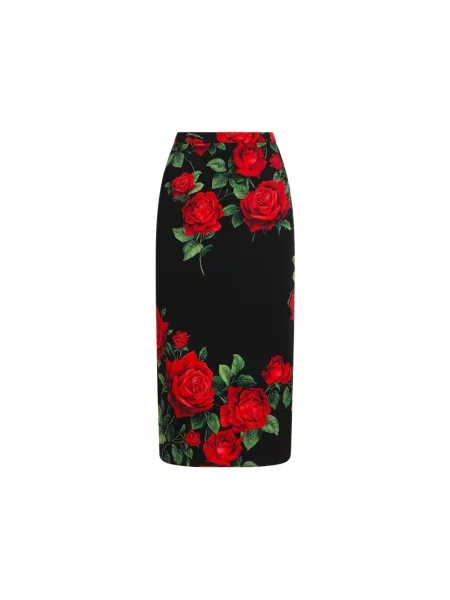 Spódnica ołówkowa Dolce And Gabbana w kwiatki