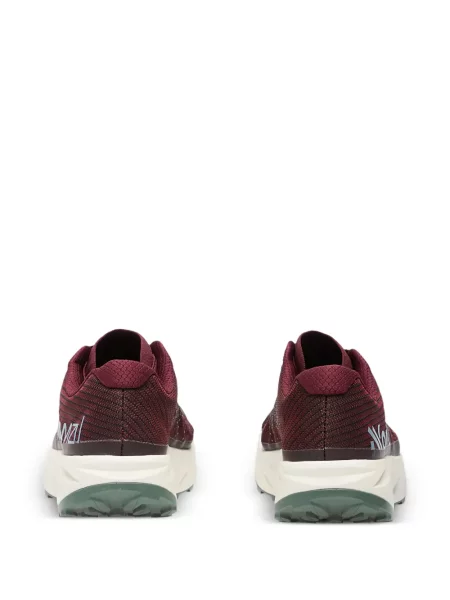 Sneakersy Nnormal sznurowane koronkowe czerwone