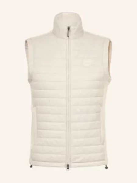 Colmar Kamizelka Pikowana Z Mieszanki Materiałów beige beżowa