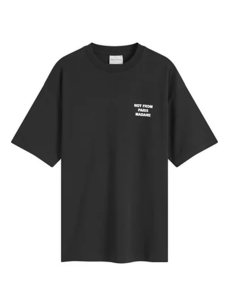 Drôle de Monsieur t-shirt Le T-Shirt Slogan z nadrukiem czarny