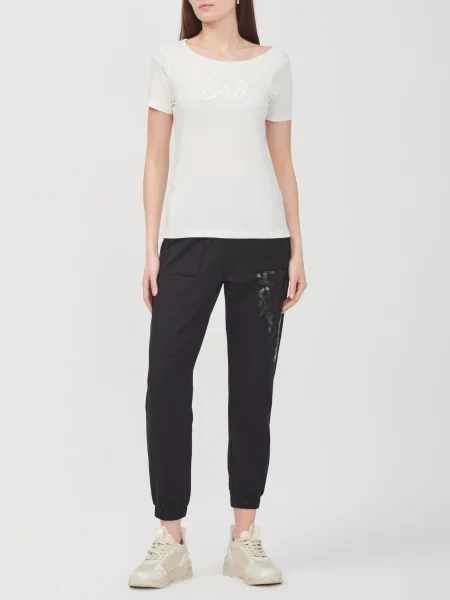 Футболка Ea7 Emporio Armani белая