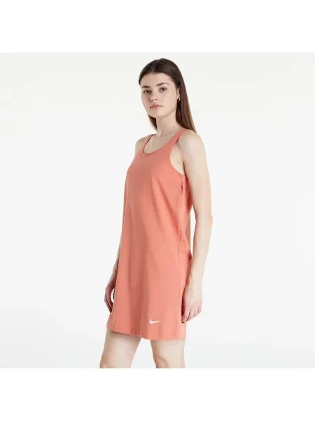 Rochie Nike din jerseu de costum alb