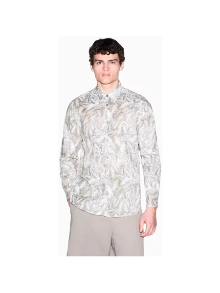Cămașă Armani Exchange alb