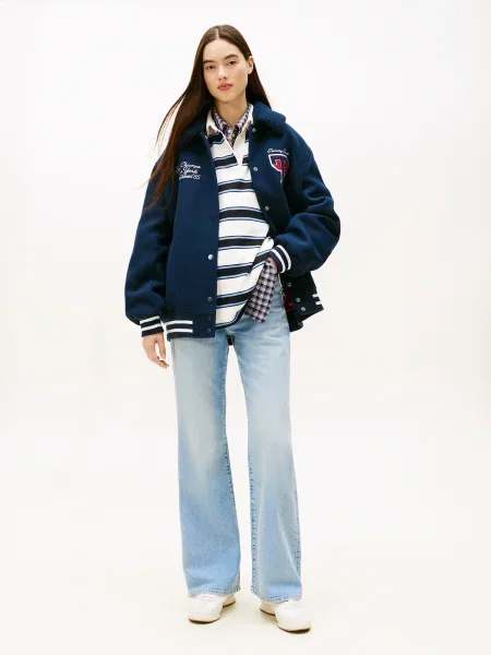Tommy Jeans Traperice BELLA traper plavi