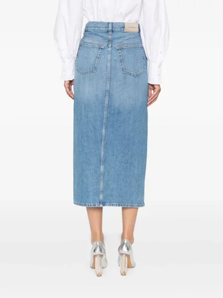 Fustă din denim Givenchy albastru