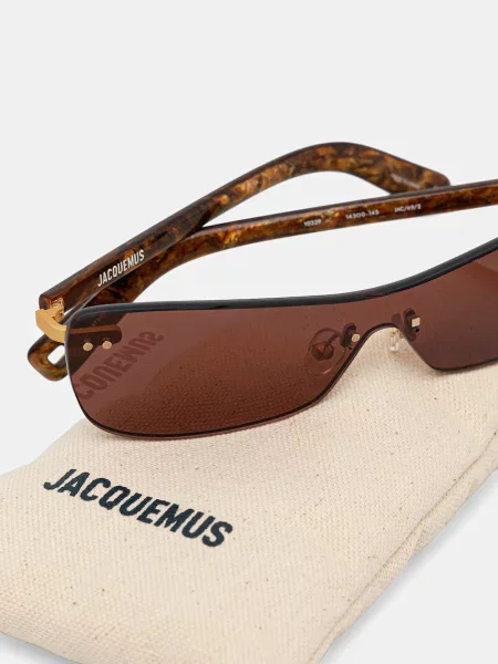 Солнцезащитные очки Jacquemus коричневые