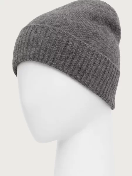 United Colors of Benetton beanie kapa volnena siva