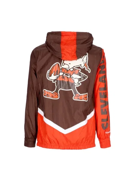 Wiatrówka Mitchell & Ness brązowa